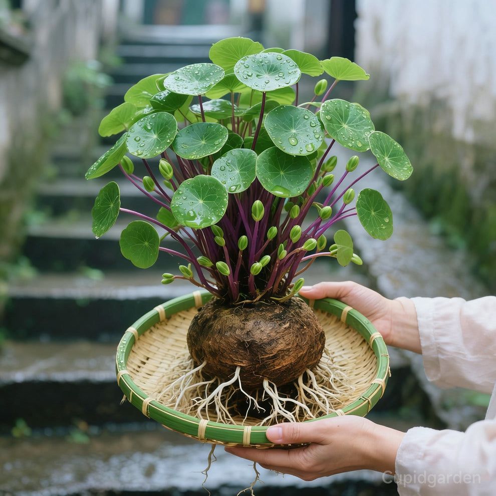 Red rattan Stephania Erecta Bulbs: The strongest houseplant for lazy people