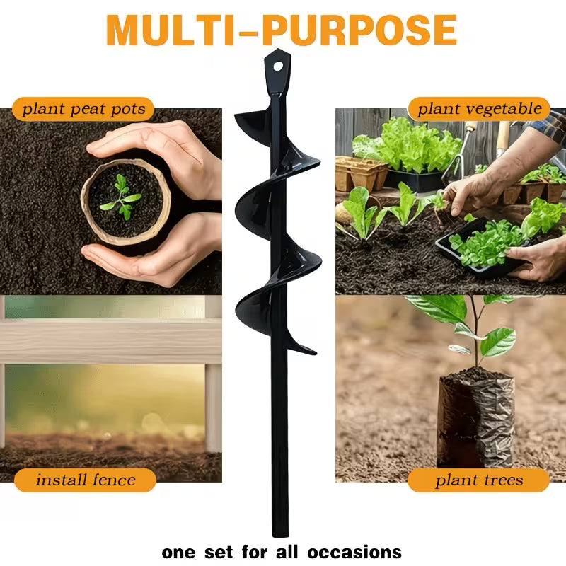 Garden Drill Auger – Fast Planting Hole Maker