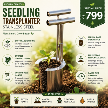 Ergonomic Bulb Planter Tool